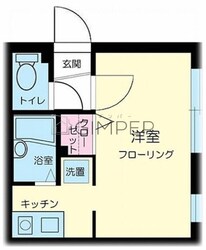 ＭＯＤＵＬＯＲ中野新橋ＷＥＳＴの物件間取画像